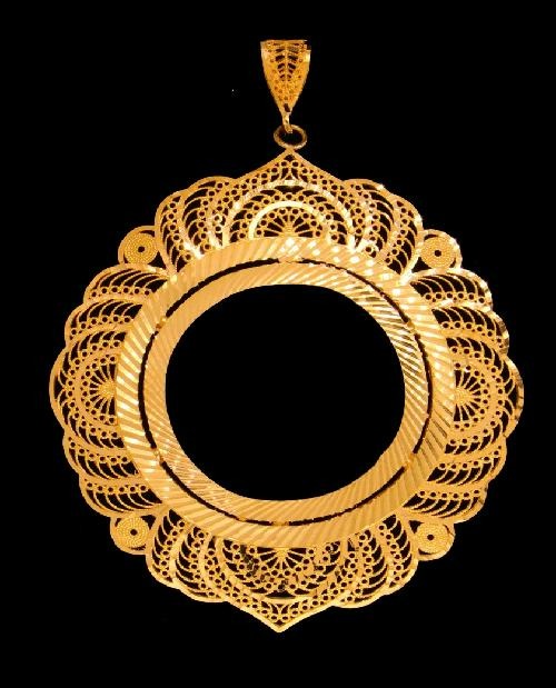 21K Gold Mokhamas Frame
